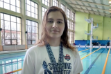 Фото: Лидчанка Мария Стрибуть завоевала награды на Открытом Чемпионате Беларуси по плаванию