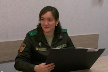 Фото: Елена Хвалько считает пограничную службу призванием Фото: Елена Хвалько считает пограничную службу призванием