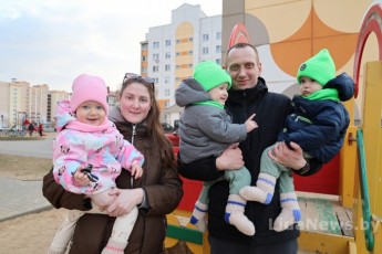 Фото: История лидчанки, у которой родились тройняшки Фото: История лидчанки, у которой родились тройняшки